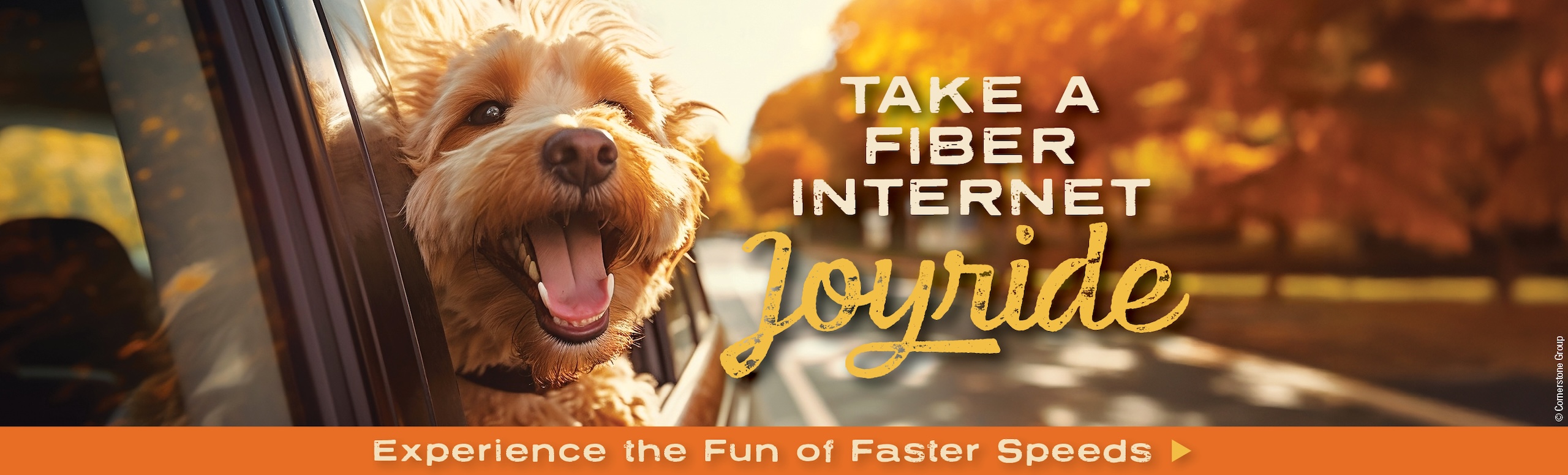 Take a fiber internet joy ride